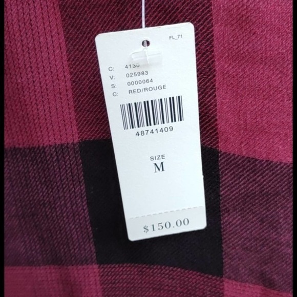 Anthropologie Cloth & Stone Plaid Tunic Dress Medium - Picture 8 of 10